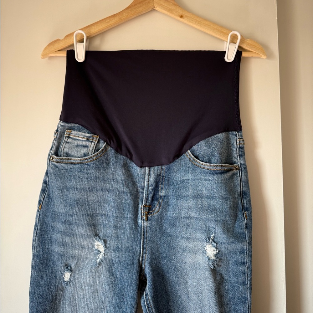 Pinkblush High Rise Blue Distressed Jeans - Picture 5 of 10